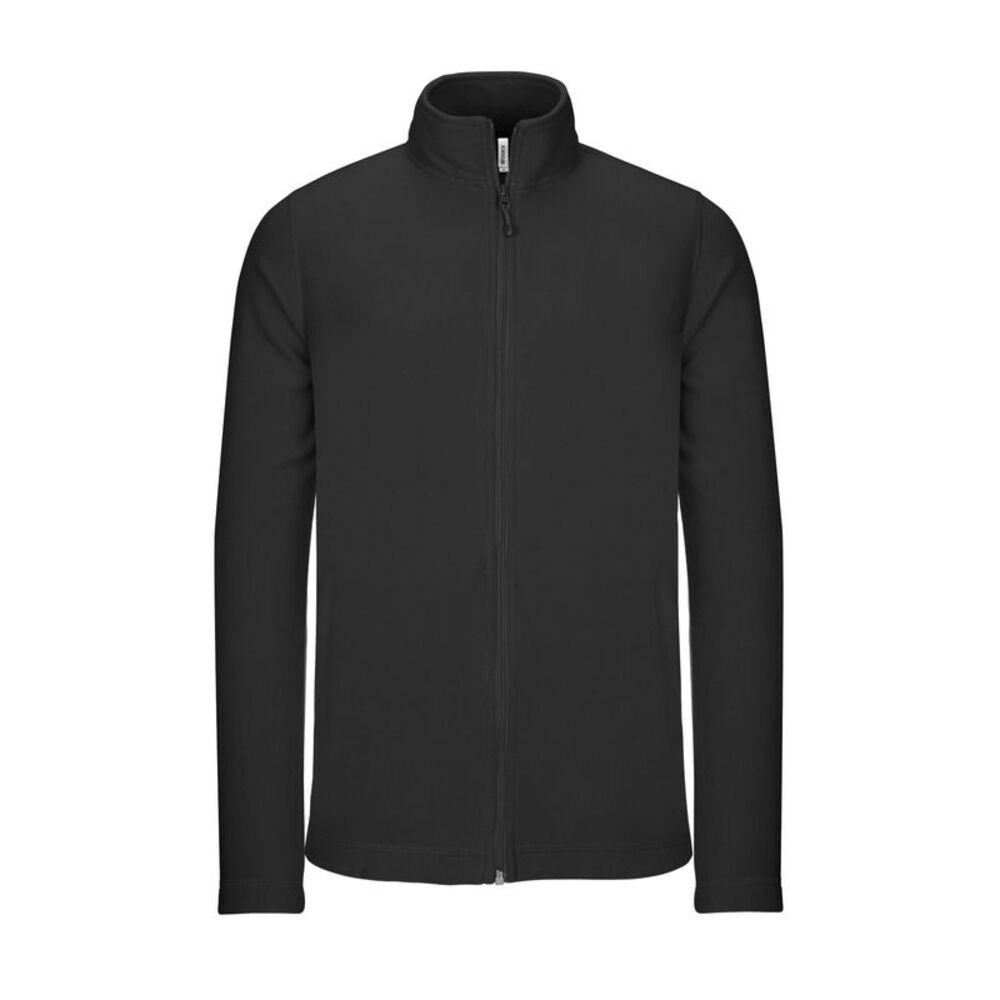 Kariban Mens Full Zip Microfleece Jacket / Black